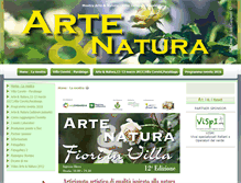 Tablet Screenshot of mostra-arteenatura.it